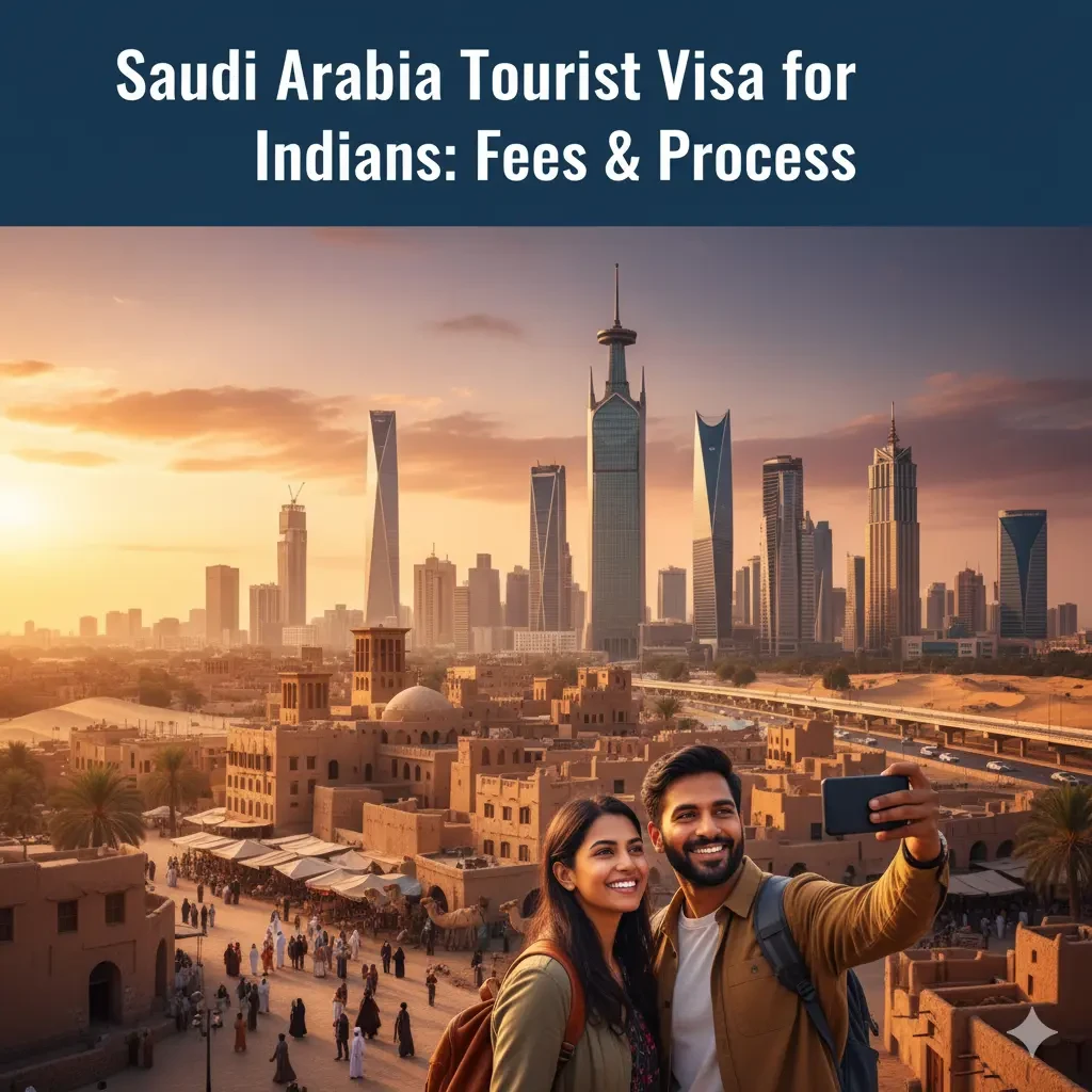 Saudi Arabia Tourist Visa for Indians: Fees & Process