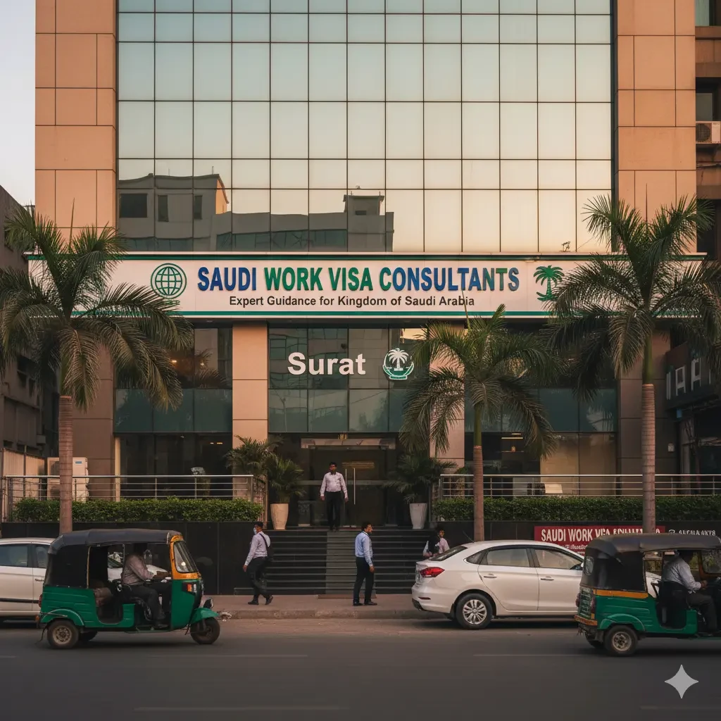 Saudi Work Visa Assistance in Surat – Step Guide