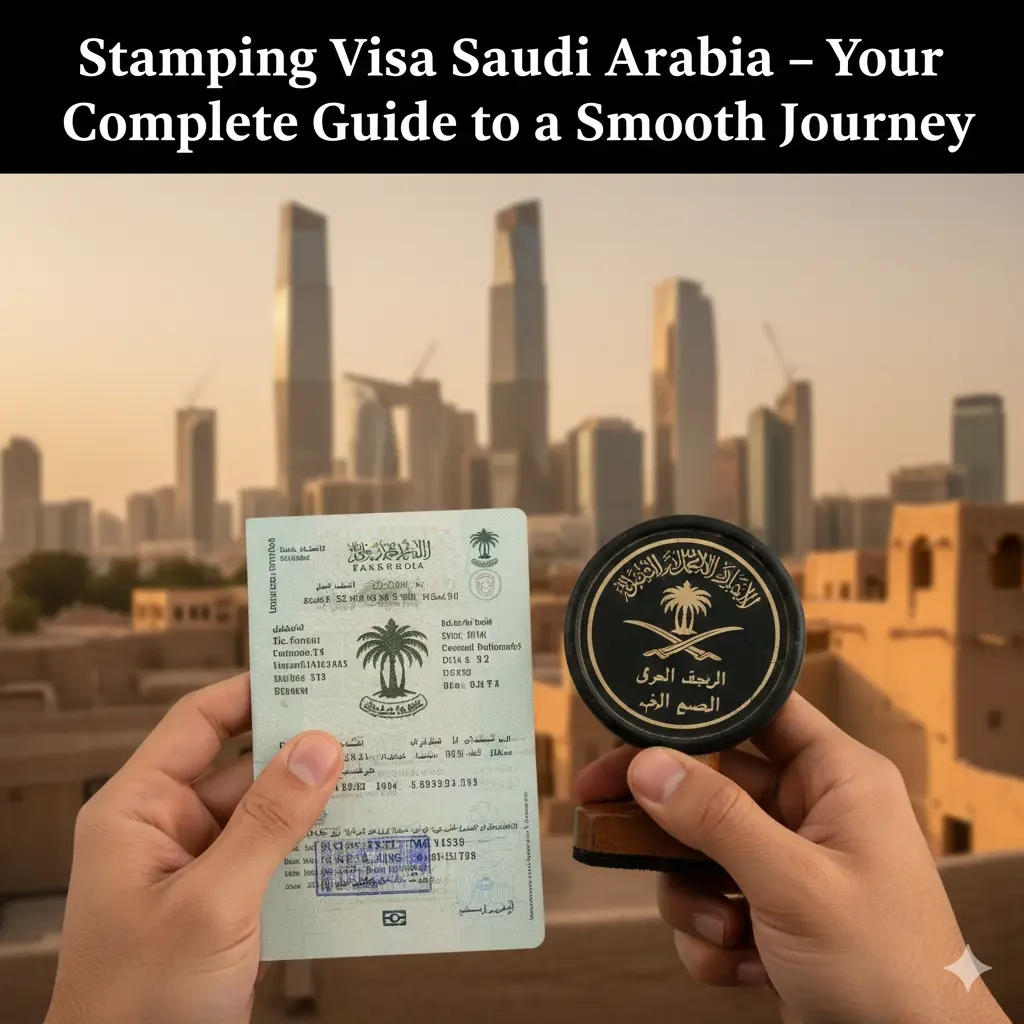 Saudi Visa Stamping Process Guide for Indian Travelers