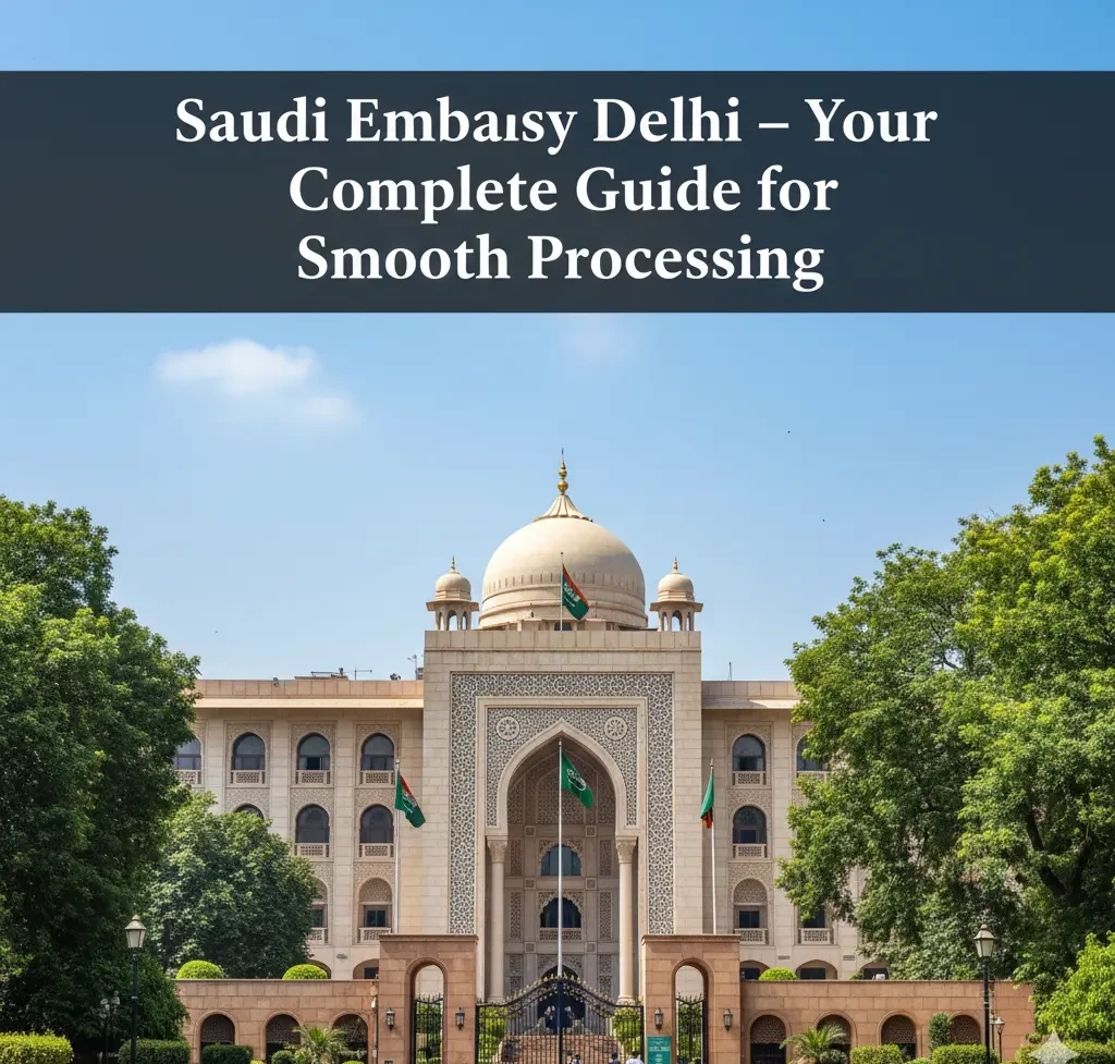 Guide to Services at the Saudi Embassy in Delhi