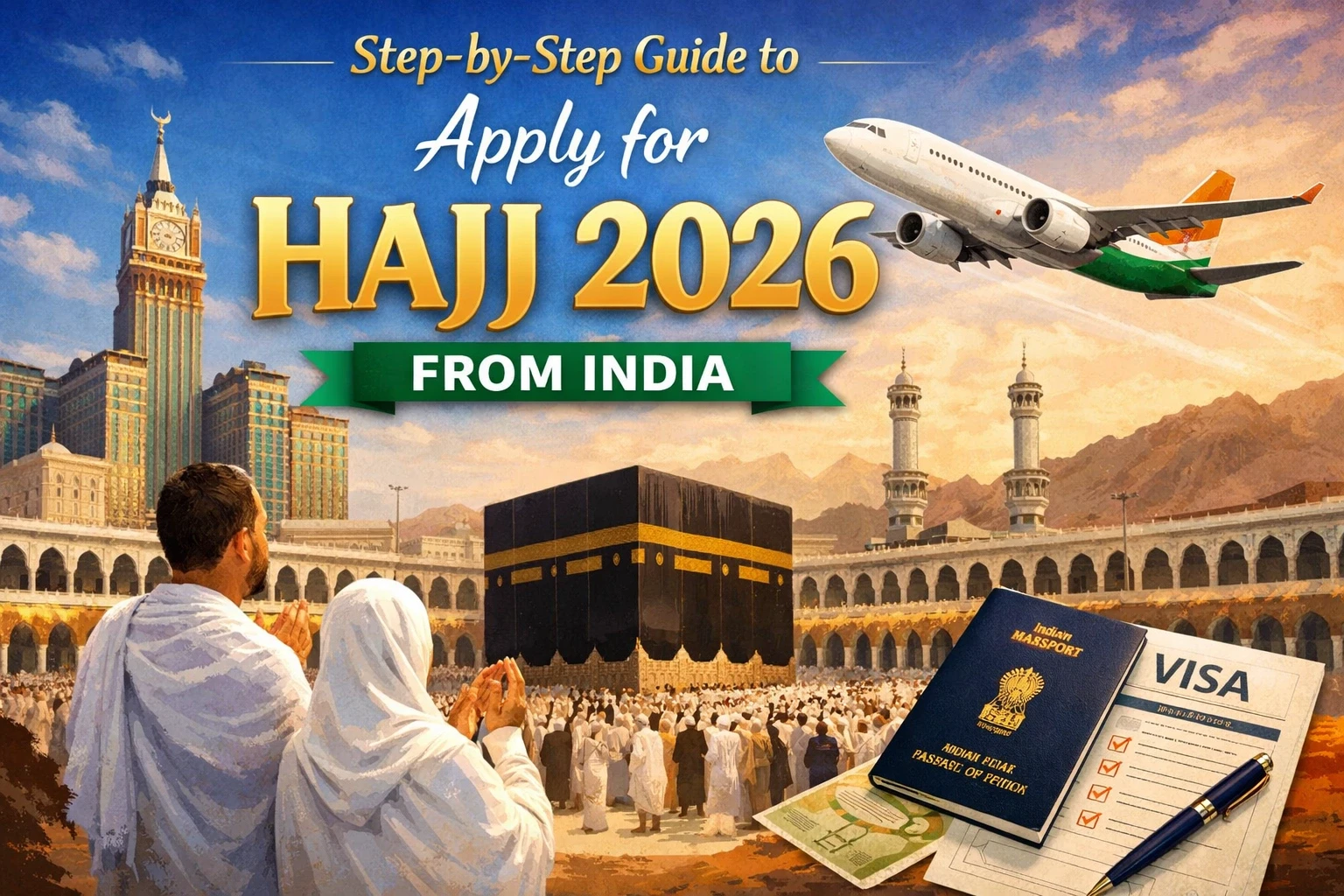 Step-by-Step Guide to Apply for Hajj 2026 from India