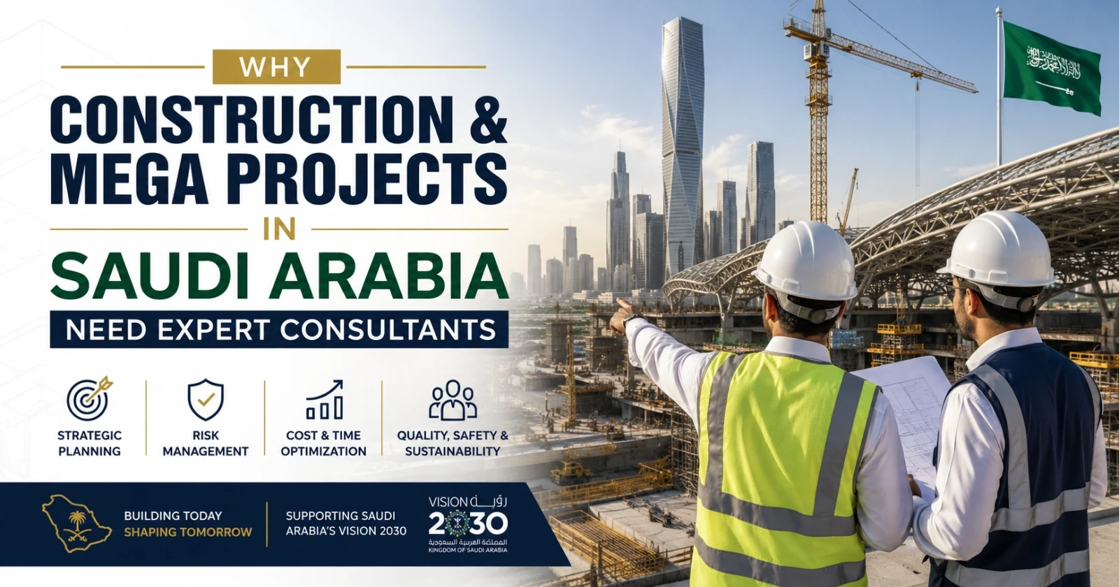 Why Construction & Mega Projects in Saudi Arabia Need Expert Consultants