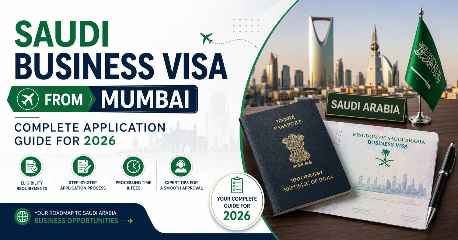 Saudi Business Visa from Mumbai: Complete Application Guide for 2026