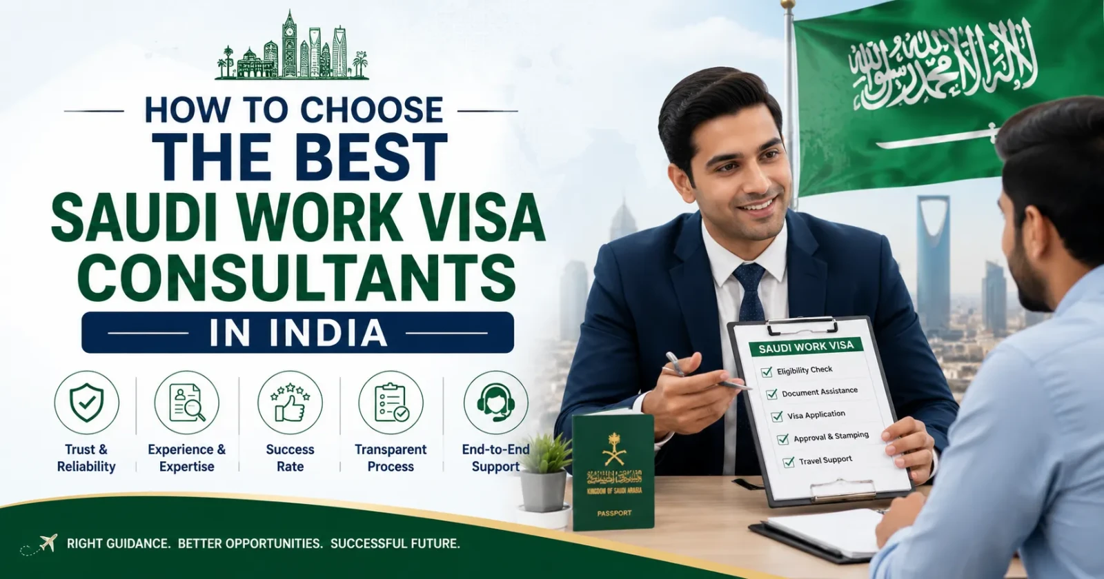 How to Choose the Best Saudi Work Visa Consultants in India